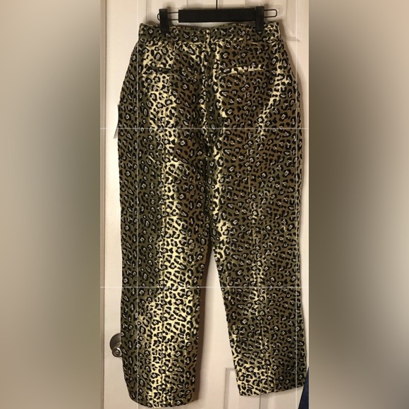 Jacquard Slit Hem Pants - Picture 10 of 15